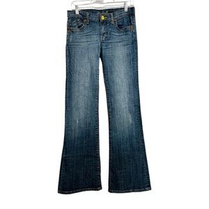 Bu From Malibu - Women's Low-Rise Flair Jeans - Size: 27